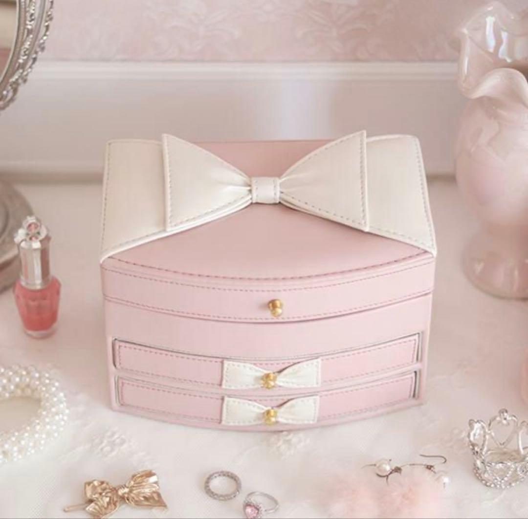 ロマプリ アクセサリー ボックス/リボン ロマンティックプリンセス 姫家 ピンク
