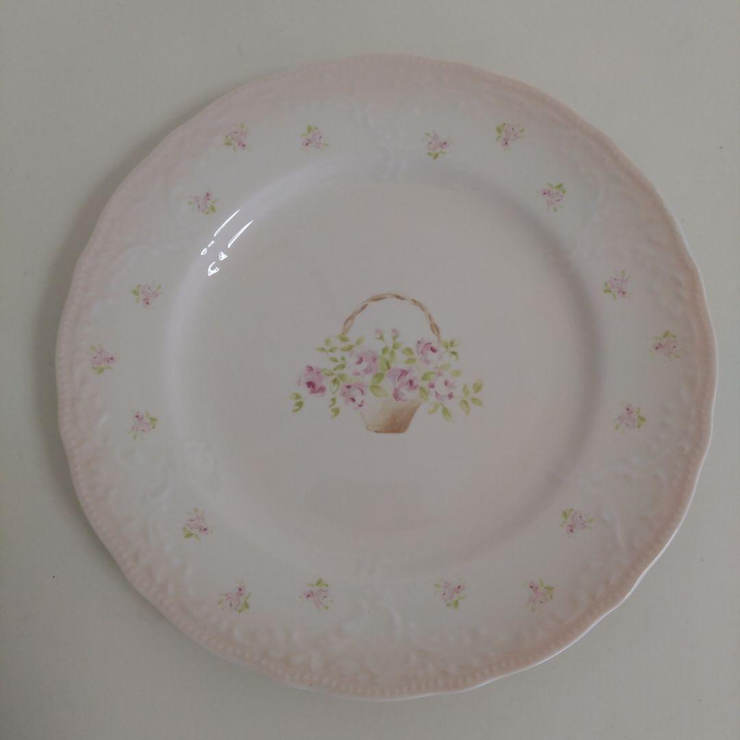 イマン♡Imane♡ローズバスケット　陶器のお皿　2枚set