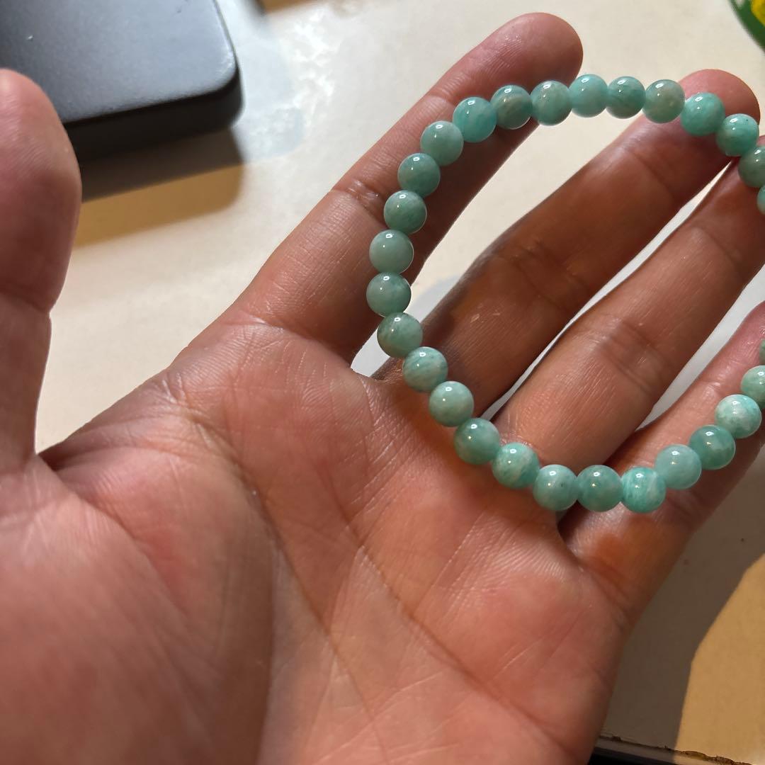 希望の石！アマゾナイト！いつも希望を忘れないように！