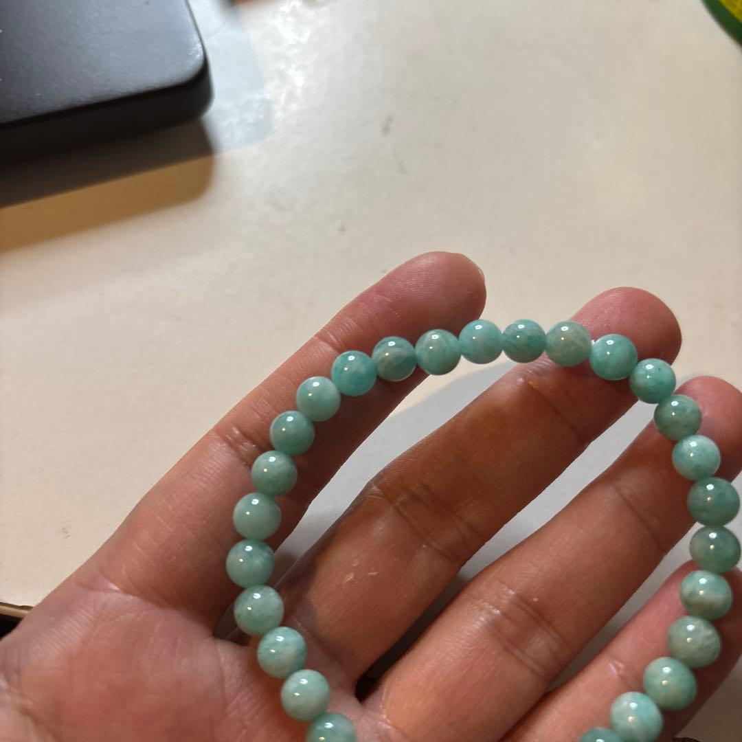 希望の石！アマゾナイト！いつも希望を忘れないように！