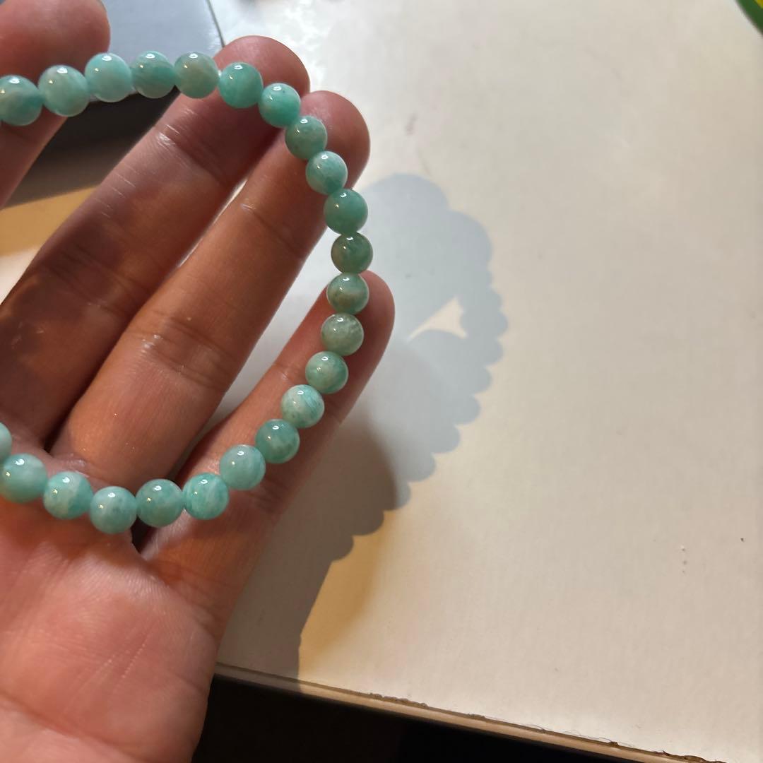 希望の石！アマゾナイト！いつも希望を忘れないように！