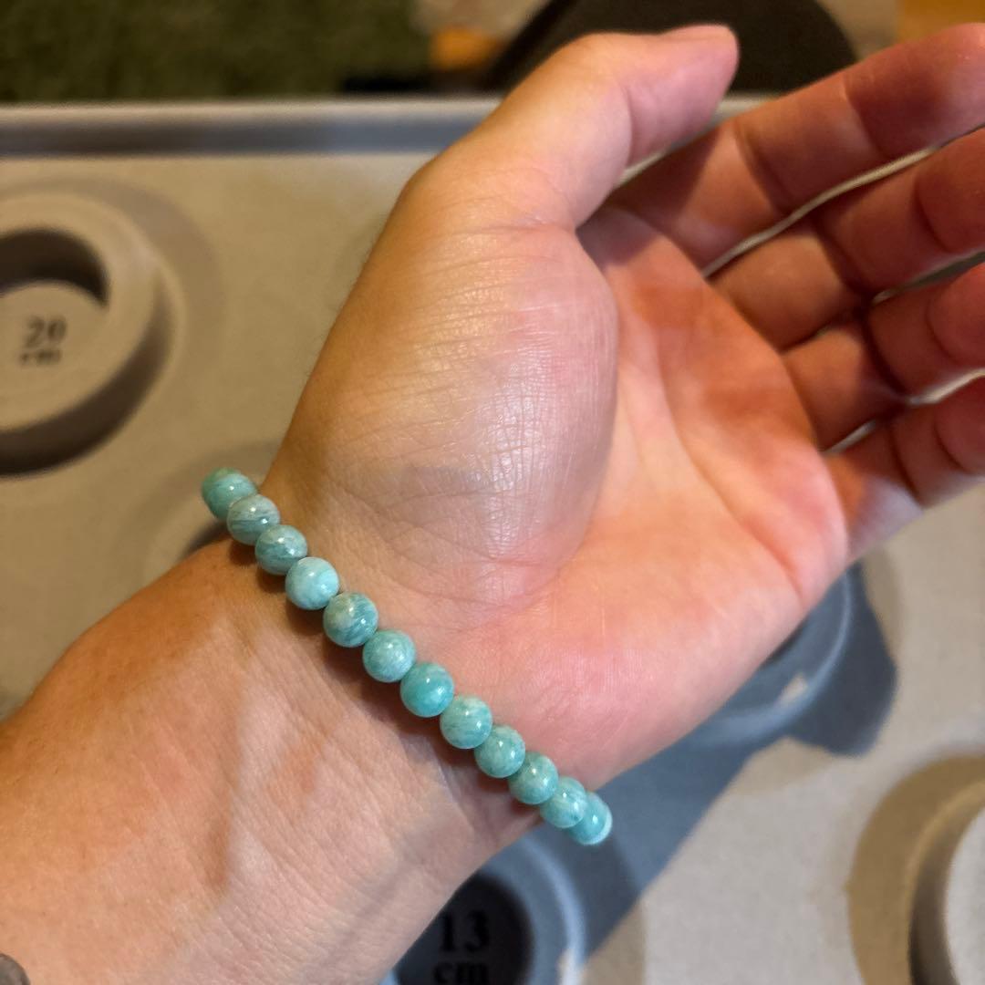 希望の石！アマゾナイト！いつも希望を忘れないように！