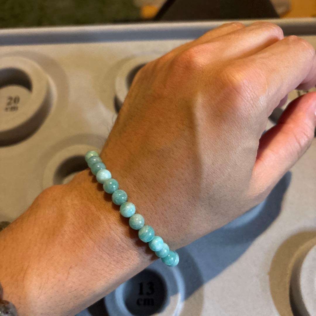 希望の石！アマゾナイト！いつも希望を忘れないように！