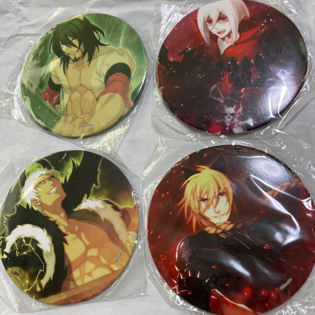 ニトロプラスキラル　リアルゲーム　ラメント　大判缶バッジ　コノエ　ライ　アサト