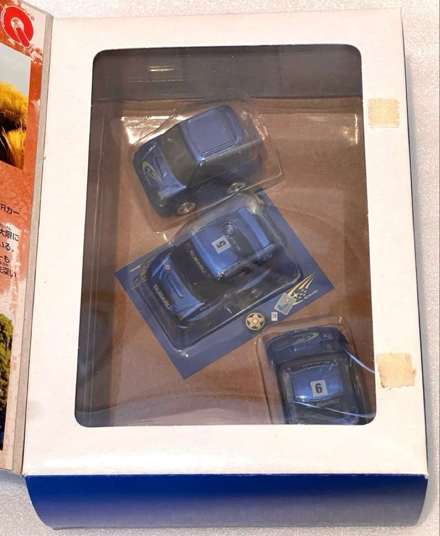 チョロQ 大図鑑シリーズ　国際ラリーへの挑戦　スバル編　ミツビシ編