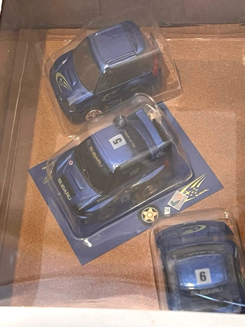 チョロQ 大図鑑シリーズ　国際ラリーへの挑戦　スバル編　ミツビシ編