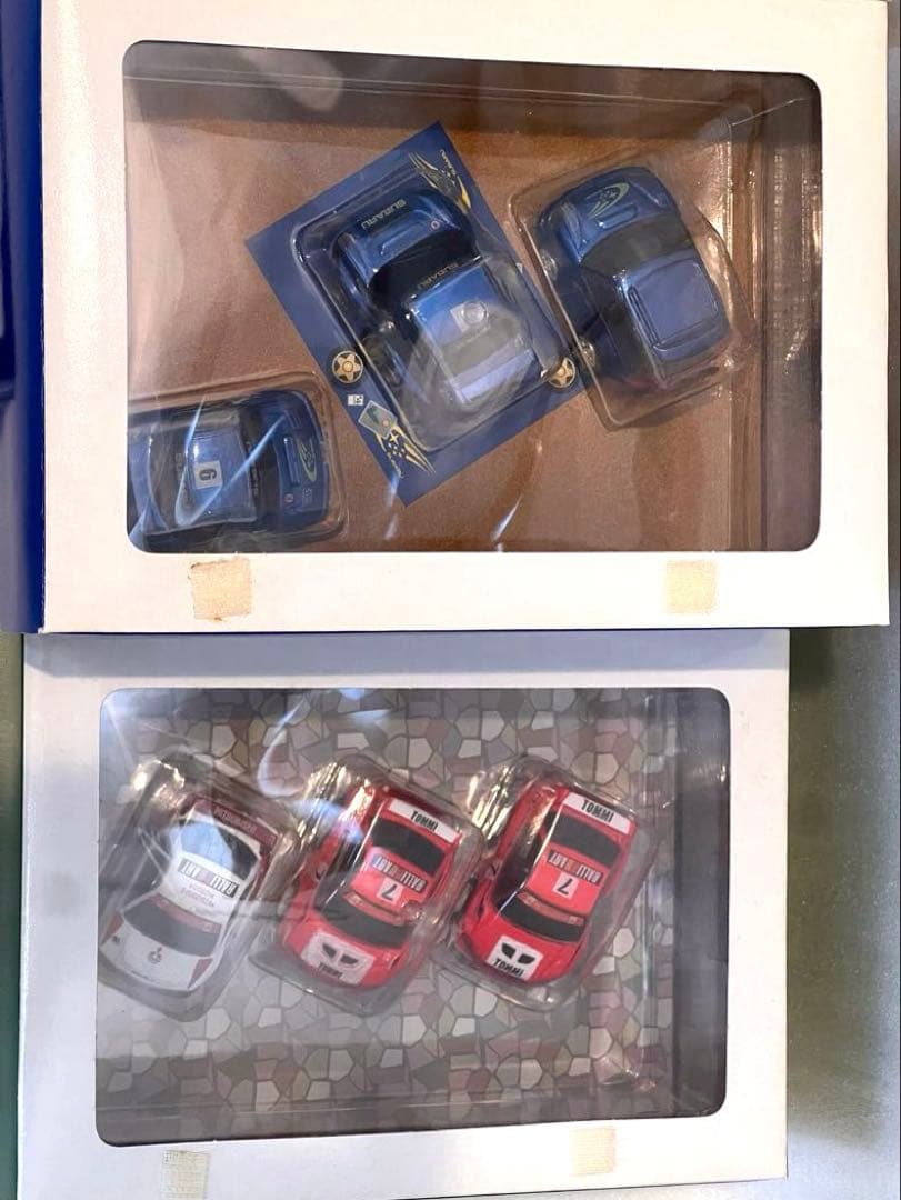 チョロQ 大図鑑シリーズ　国際ラリーへの挑戦　スバル編　ミツビシ編