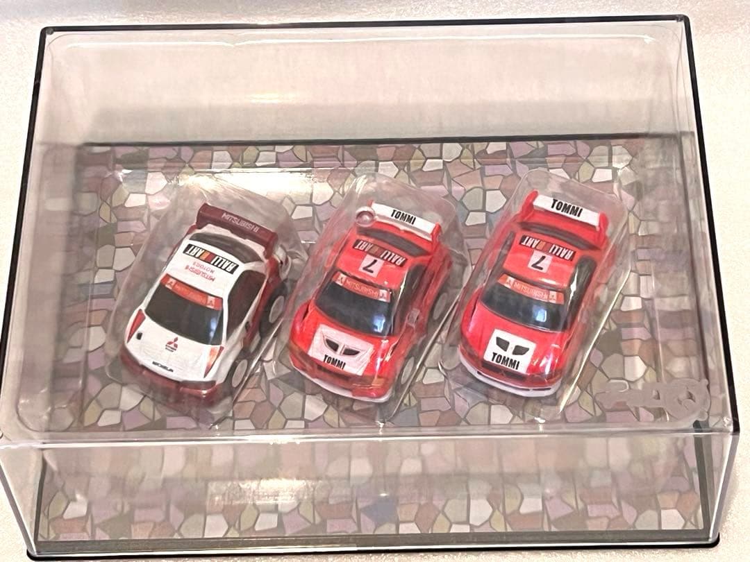 チョロQ 大図鑑シリーズ　国際ラリーへの挑戦　スバル編　ミツビシ編