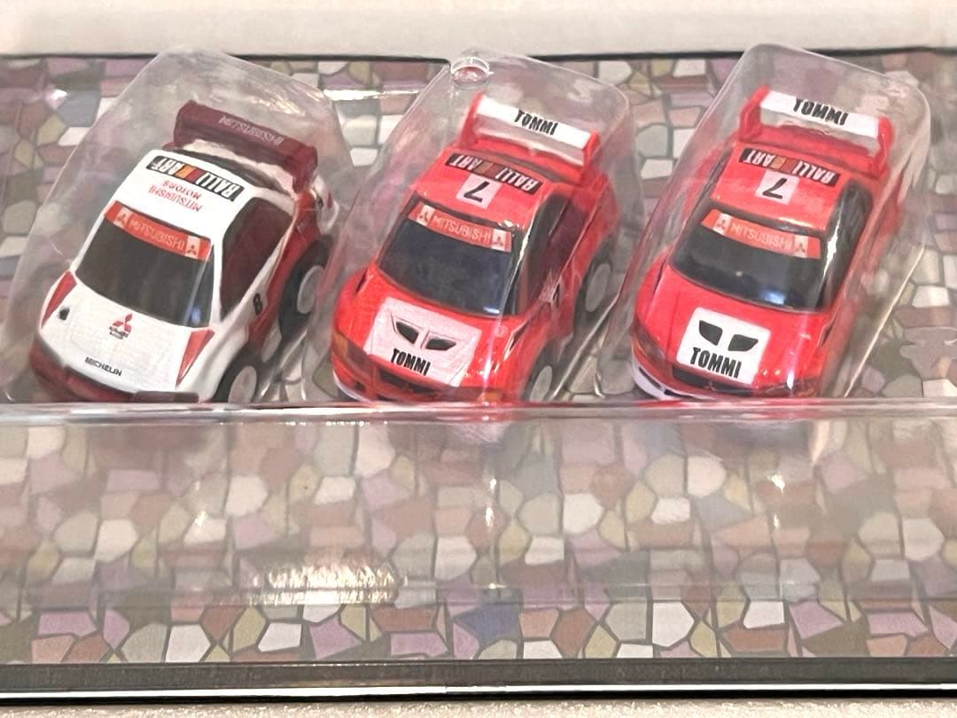 チョロQ 大図鑑シリーズ　国際ラリーへの挑戦　スバル編　ミツビシ編