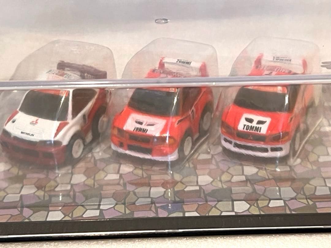 チョロQ 大図鑑シリーズ　国際ラリーへの挑戦　スバル編　ミツビシ編