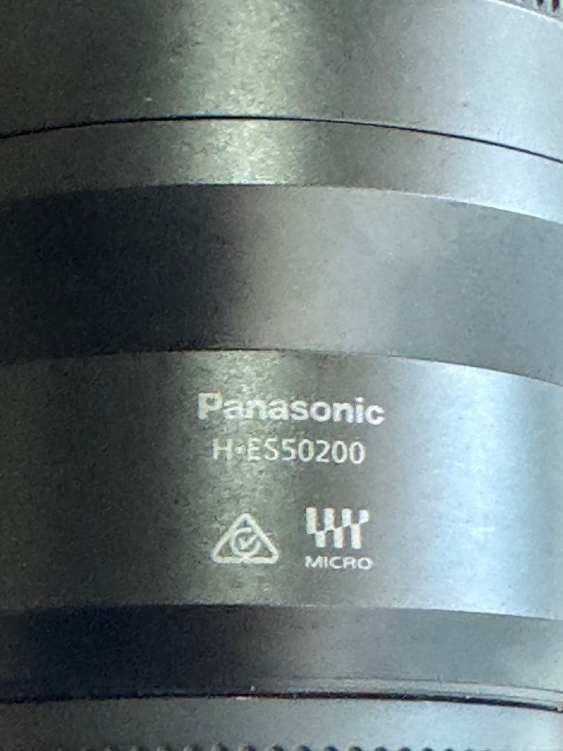 超美品 中古Panasonic LEICA H-ES50200 50-200mm