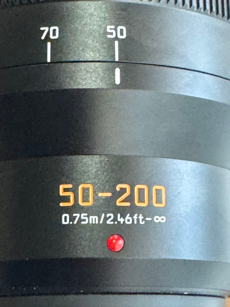 超美品 中古Panasonic LEICA H-ES50200 50-200mm