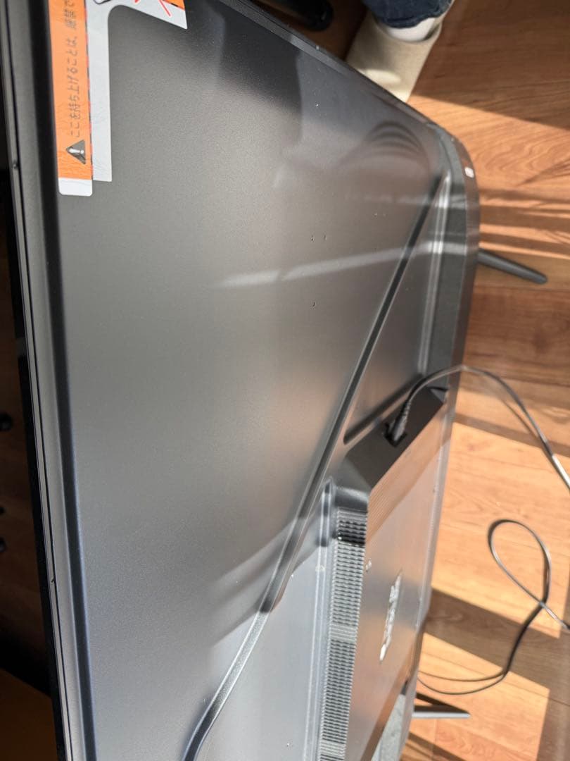 TCL55インチテレビ 2023年式※中古品　リモコン&電源ケーブル付き