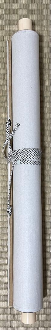 掛け軸　逸陵 絵［花鳥ノ図］絹本　日本画 送料込み！