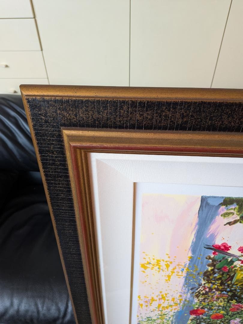 【希少】トレンツ・リャド「花畑」　シルクスクリーン