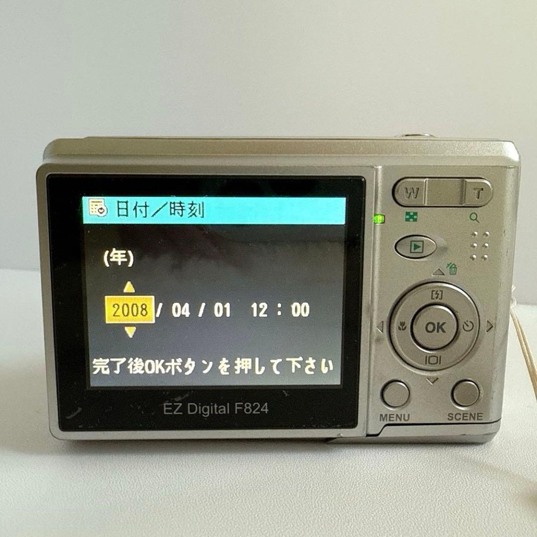 【動作確認済み】YASHICA EZ Digital F824 オールドコンデジ