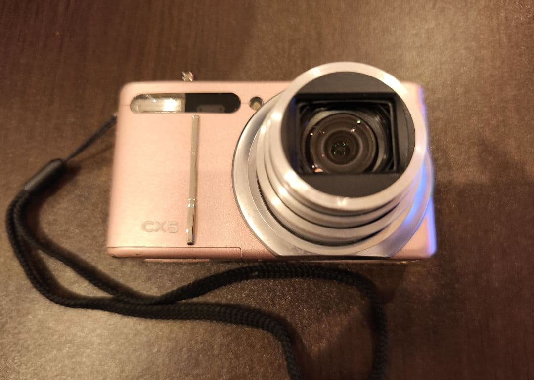 【送料込】RICOH リコー CX5 ピンク コンパクトデジタルカメラ デジカメ