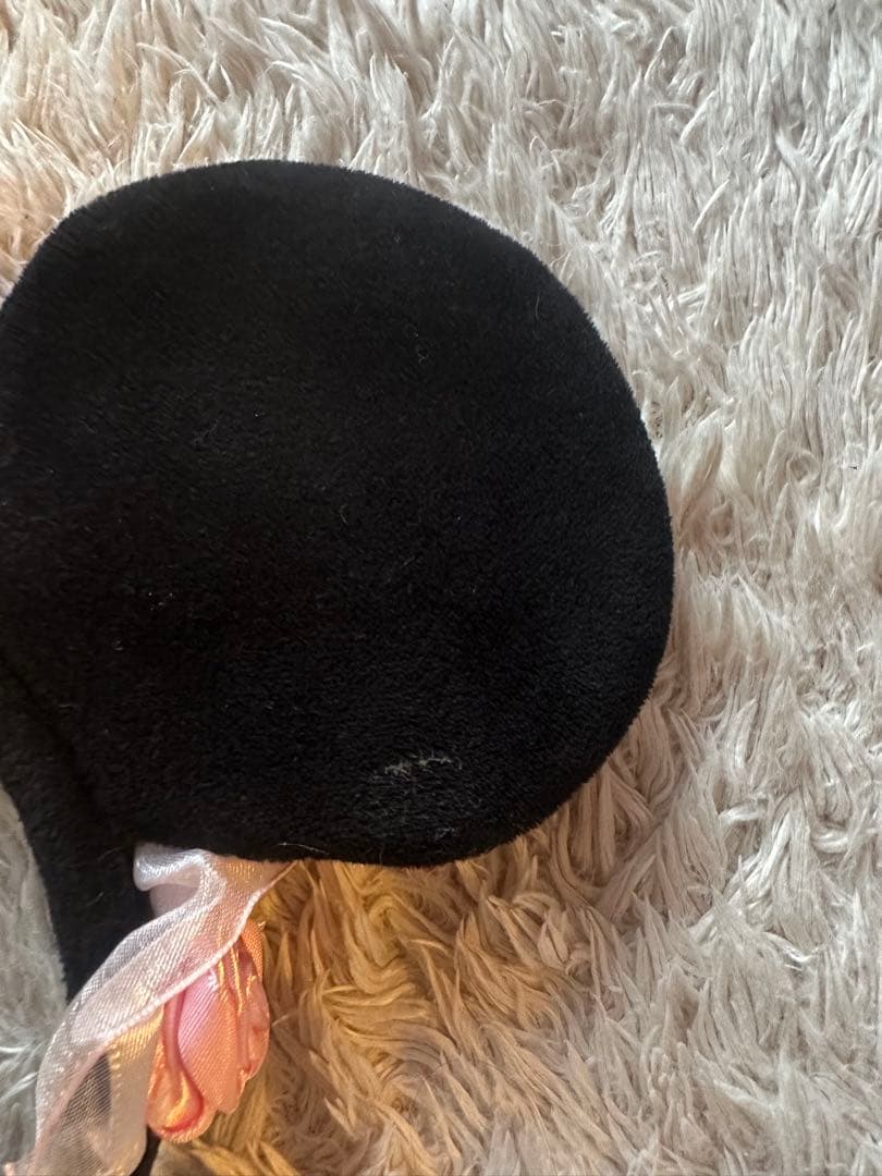 ディズニー カチューシャ ミニー 薔薇 ピンク レース