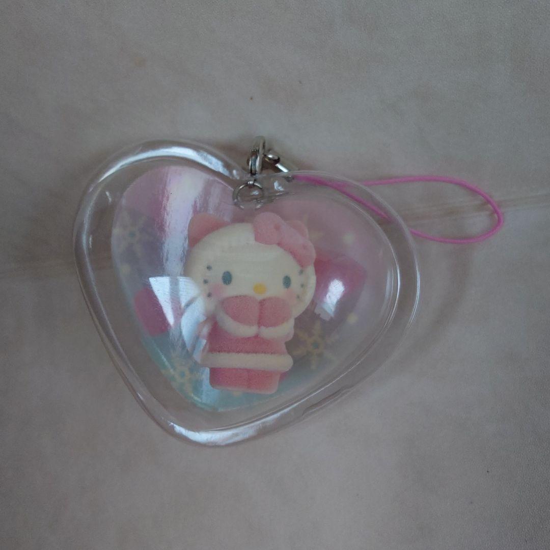 未使用未開封 キティ ハートケース入 ストラップ 2009年 ウィンター