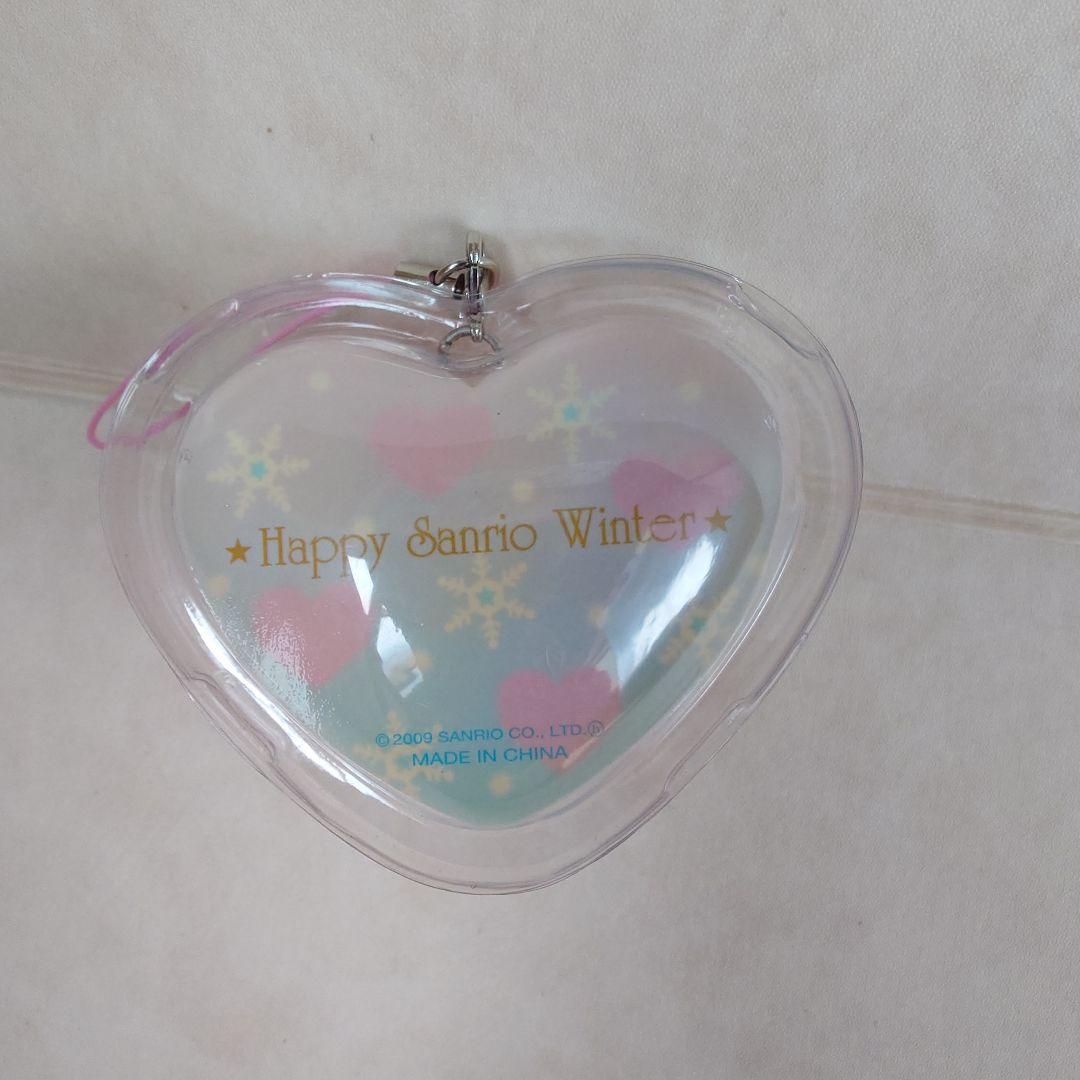 未使用未開封 キティ ハートケース入 ストラップ 2009年 ウィンター