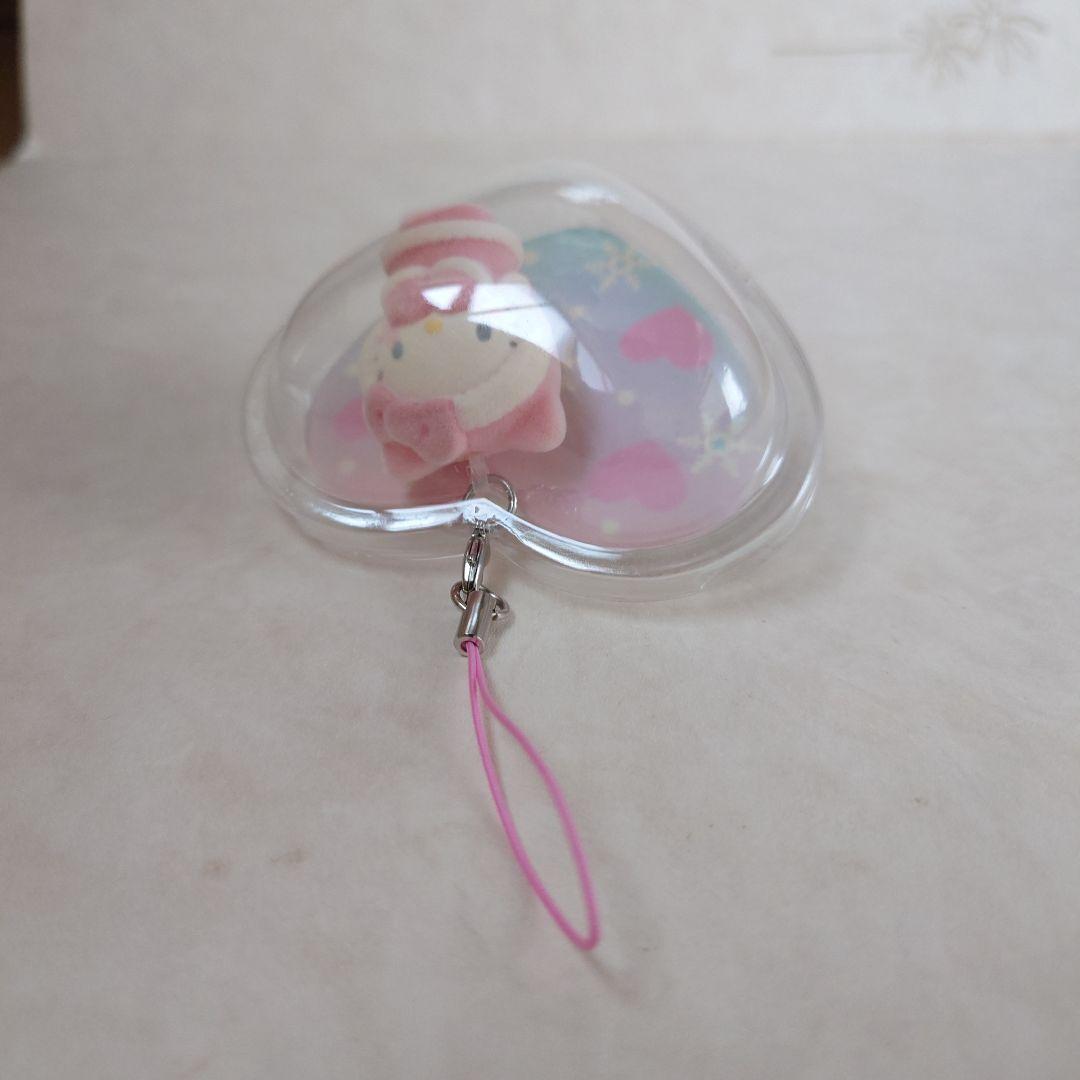 未使用未開封 キティ ハートケース入 ストラップ 2009年 ウィンター