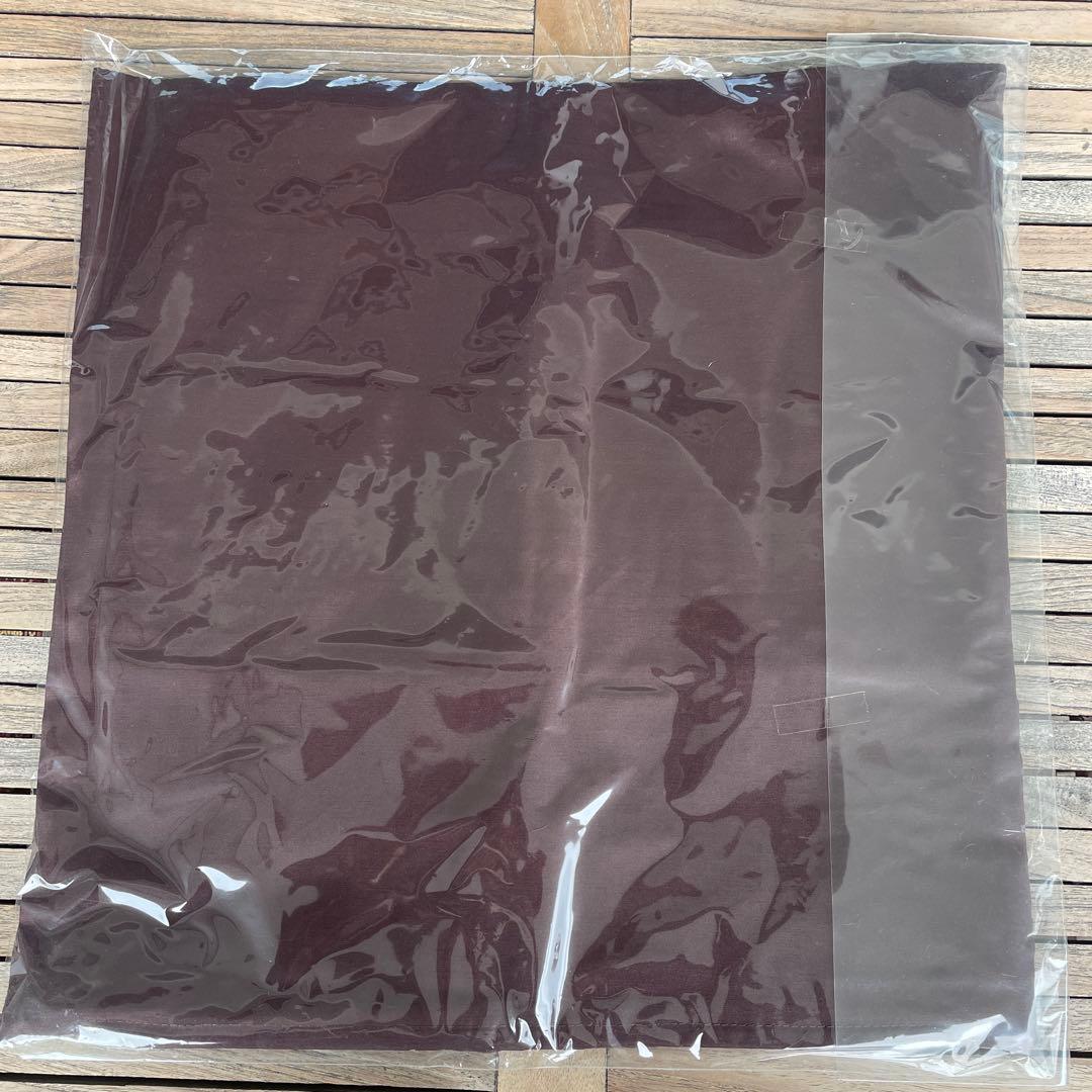 ダークブラウン 象模様 クッションカバー　タイ #16