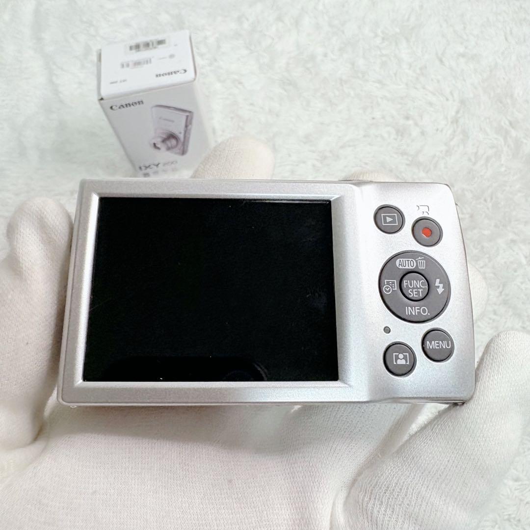Canon IXY 200 コンパクトデジタルカメラ シルバー 動作品 コンデジ