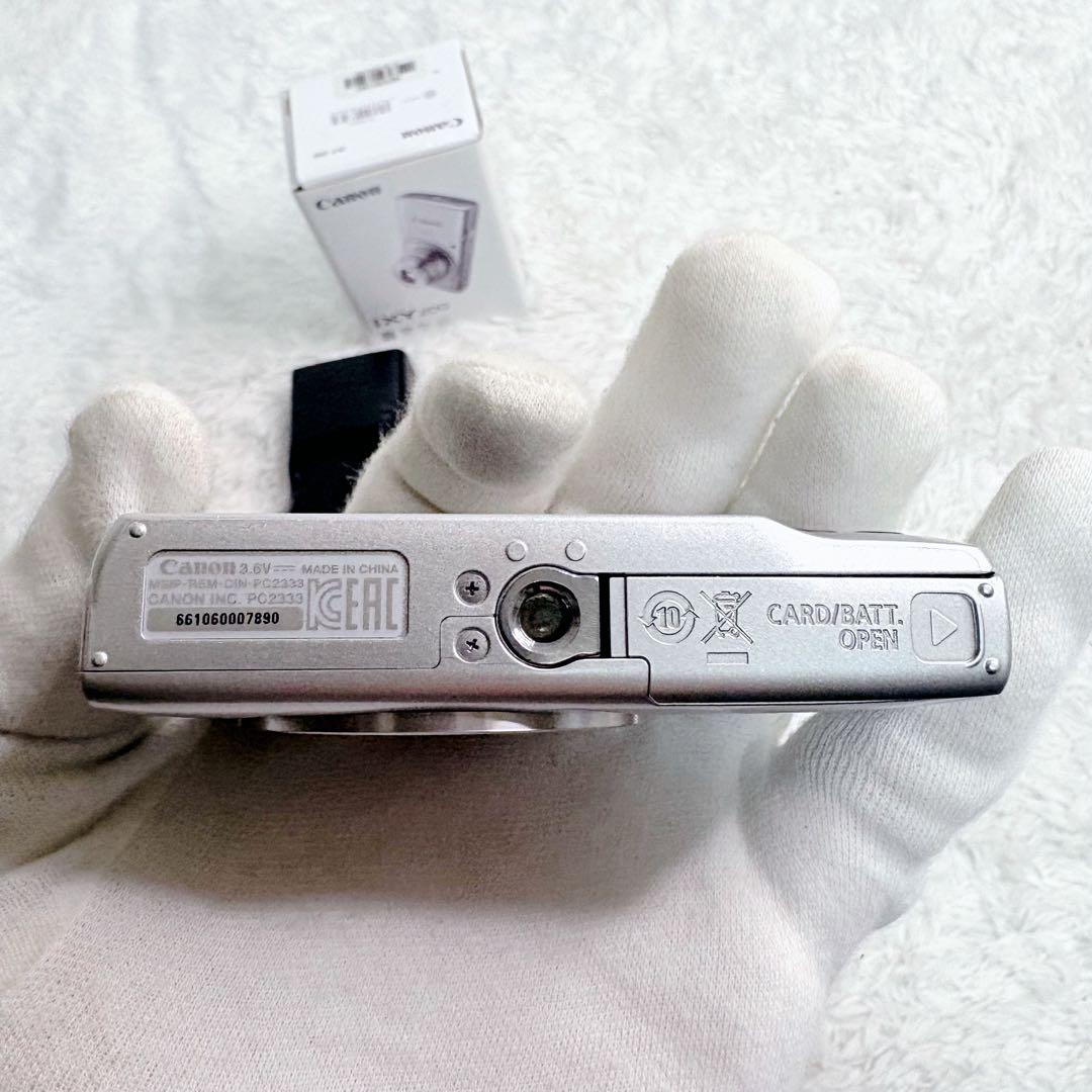 Canon IXY 200 コンパクトデジタルカメラ シルバー 動作品 コンデジ