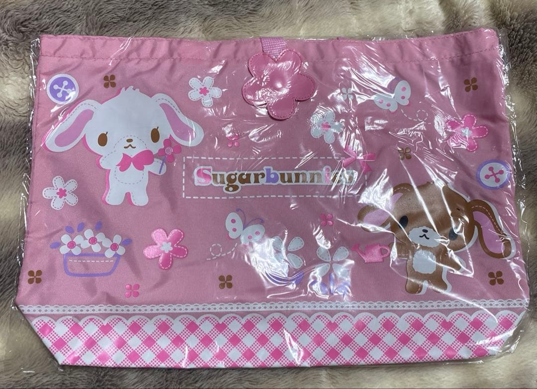 サンリオ　シュガーバニーズ　グッズ　まとめ　平成レトロ　旅行バッグ　ペンケース