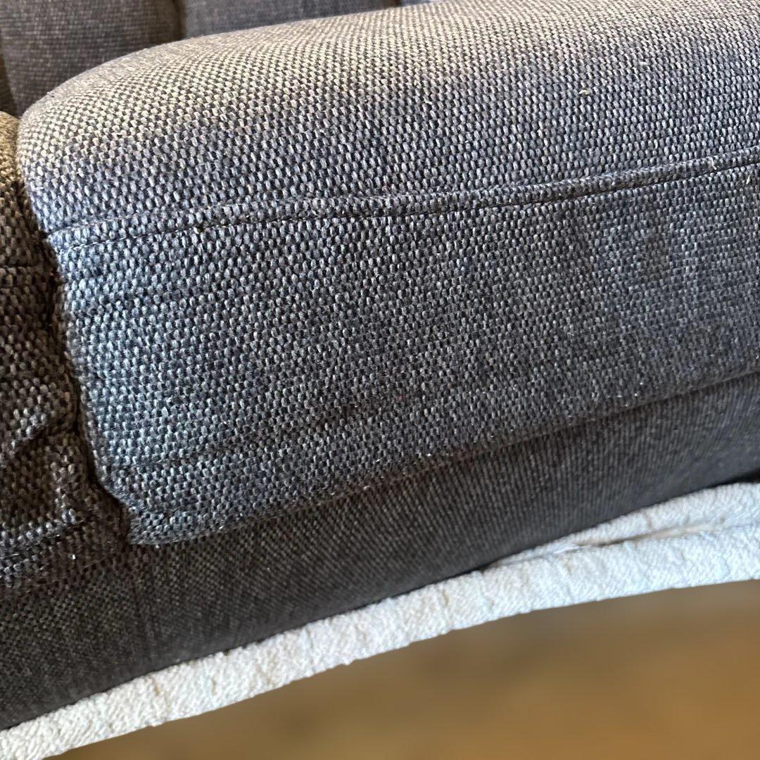 グレー ファブリック 2人掛けソファ ニトリ