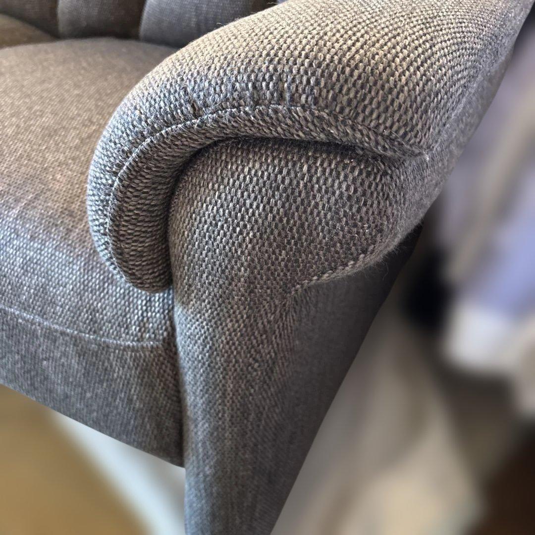 グレー ファブリック 2人掛けソファ ニトリ