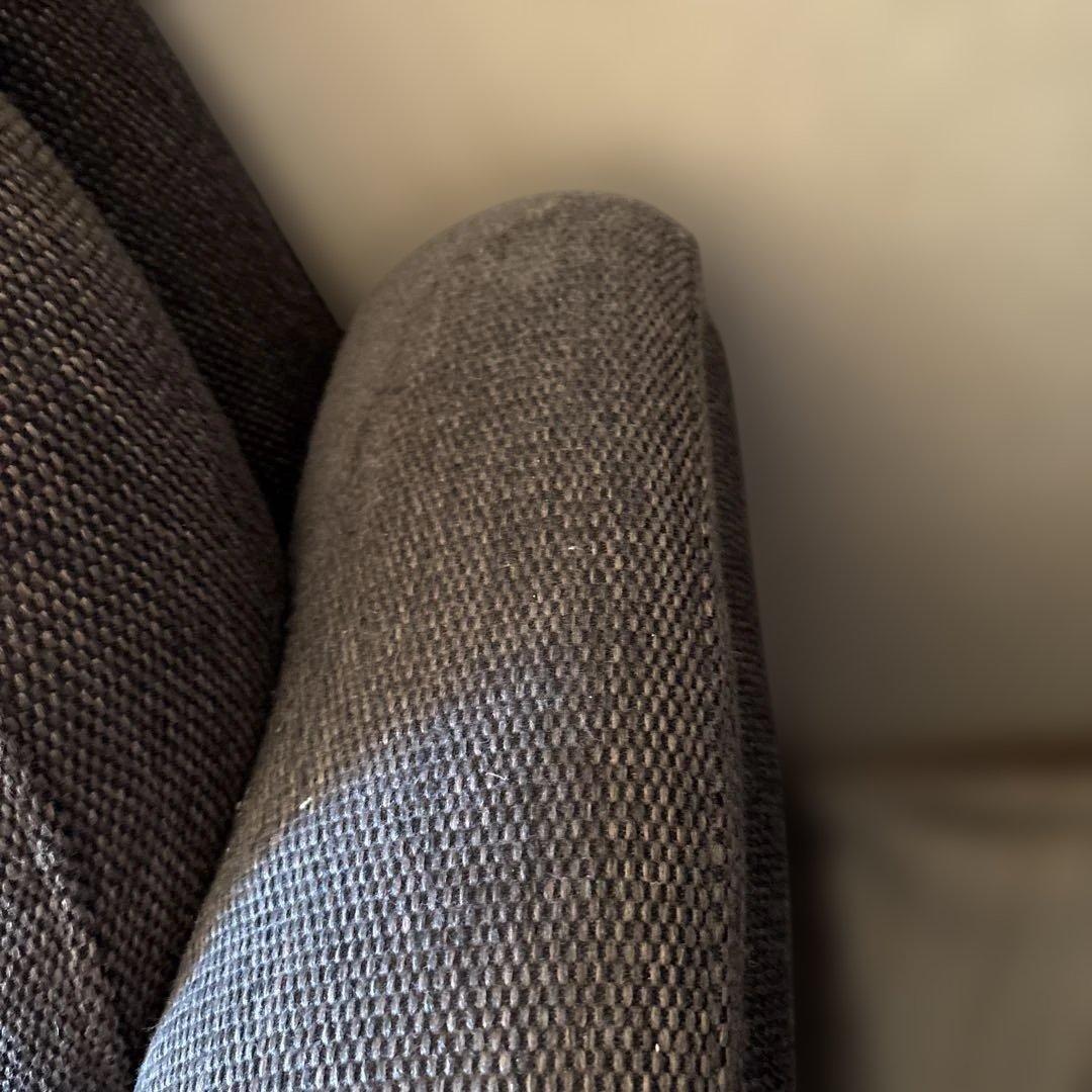 グレー ファブリック 2人掛けソファ ニトリ