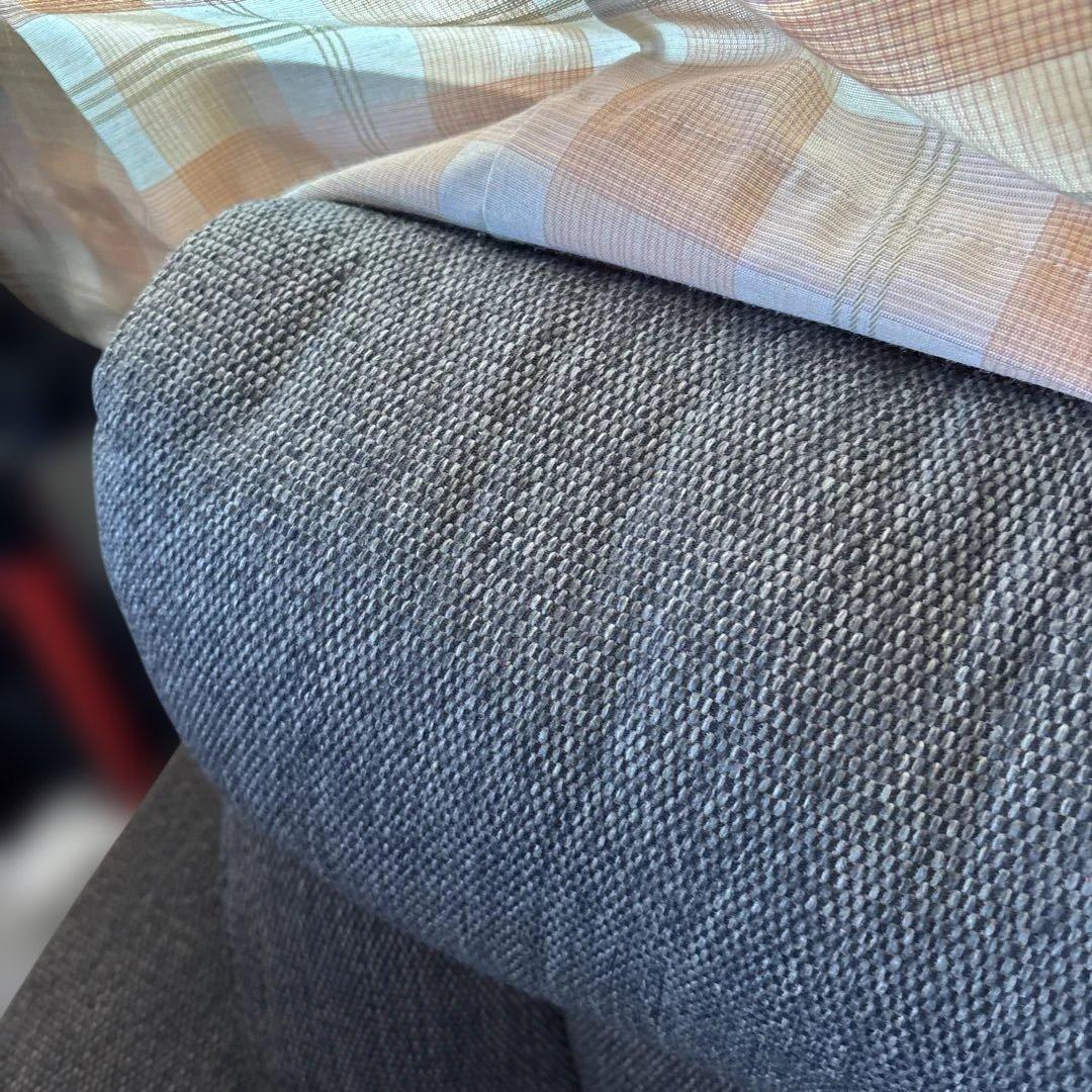 グレー ファブリック 2人掛けソファ ニトリ