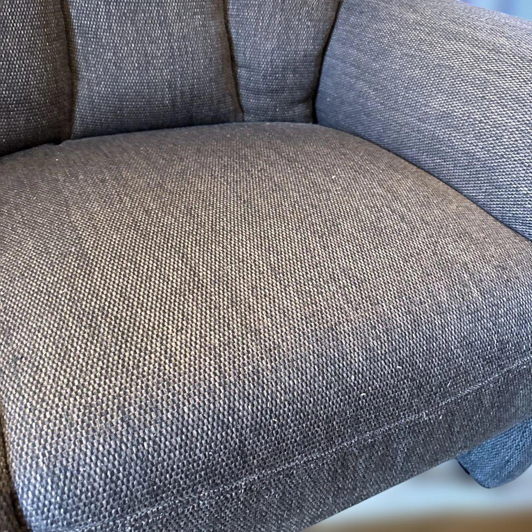 グレー ファブリック 2人掛けソファ ニトリ