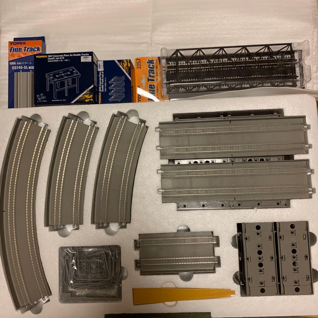 Nゲージ　高架伏線セット