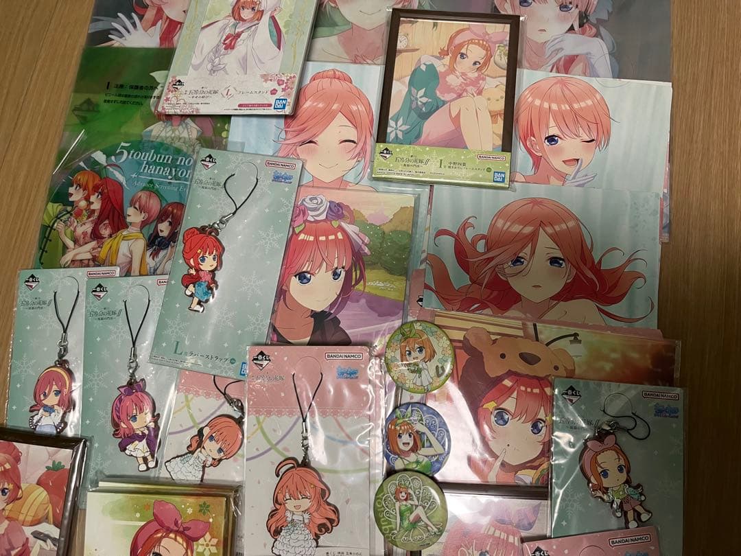 五等分の花嫁 フィギュア・グッズセット