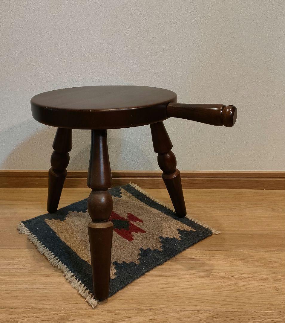 ミルクスツール　キツツキマーク