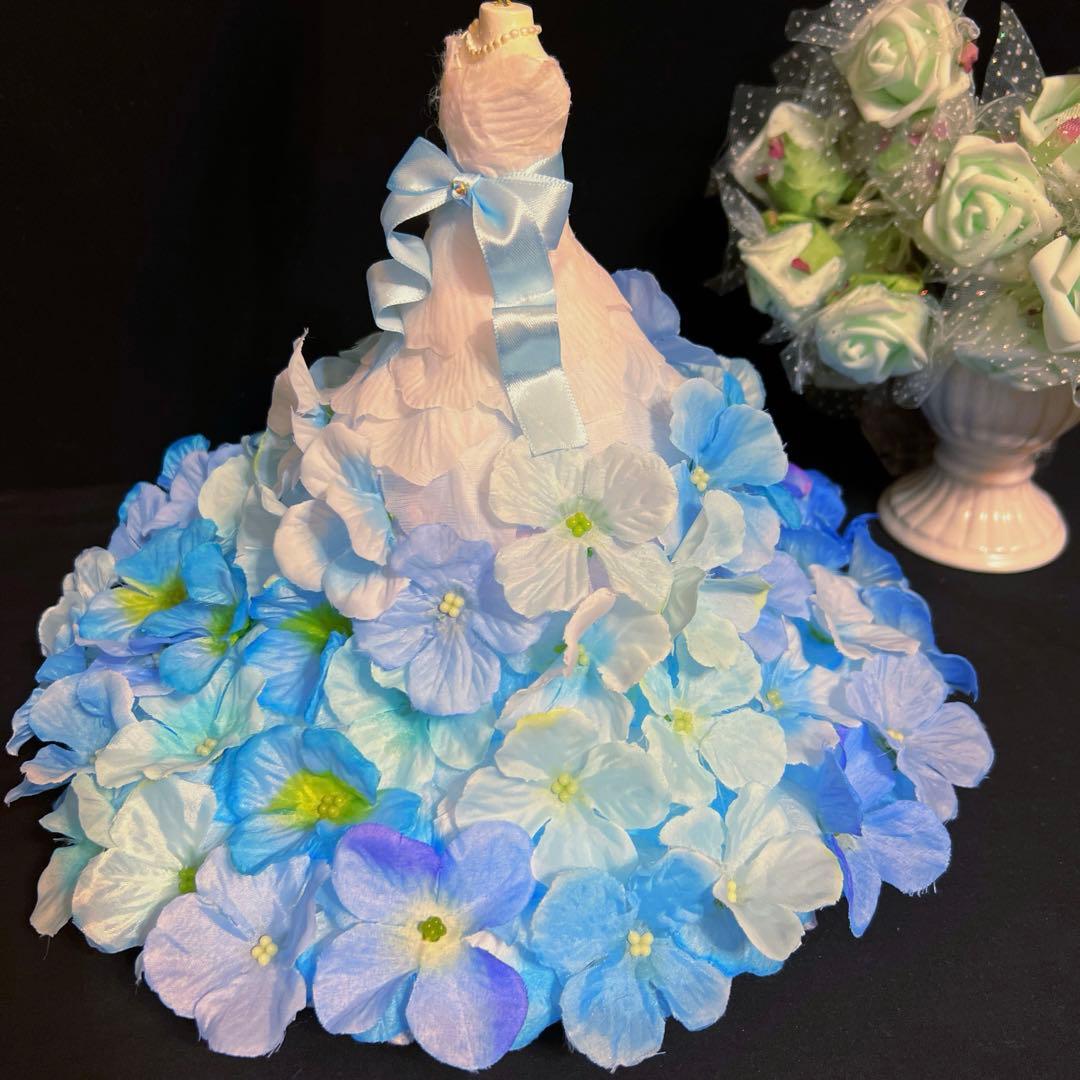 ウェディングドレス　ドレスのライト　紫陽花　ウェディング　結婚式　セット売り