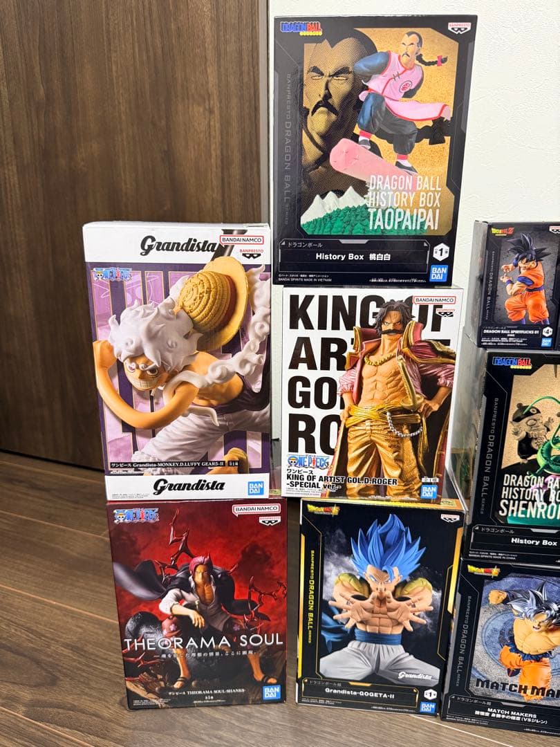 ワンピース・ドラゴンボール フィギュア１３点セット