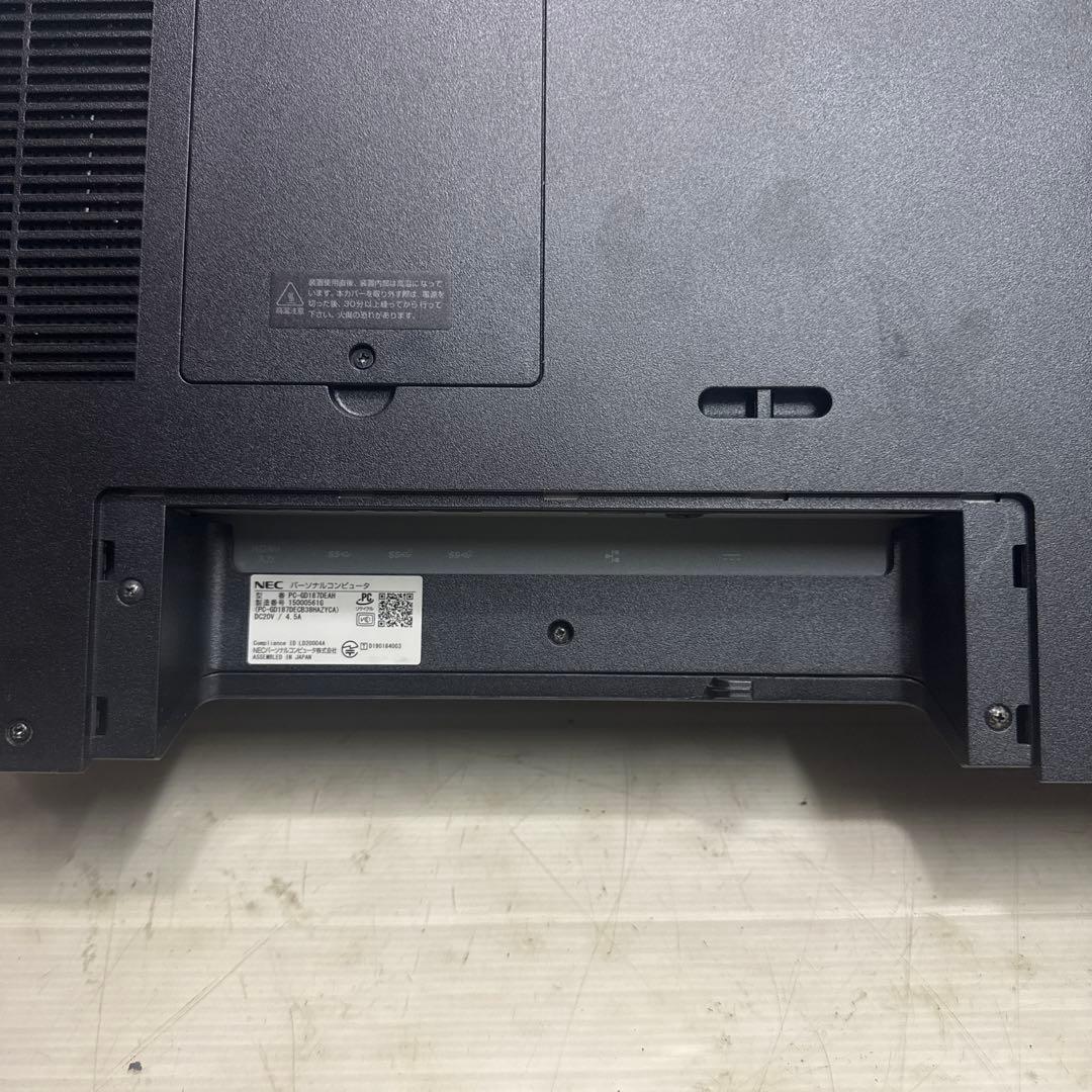 NEC PC-GD187DEAH 一体型PC デスクトップパソコン 27型液晶