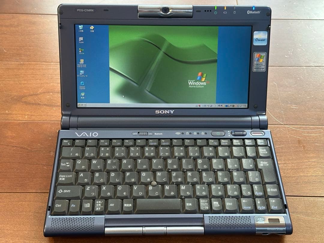 動作美品SONY レトロVAIO PCG-C1MRX 一部付属品付き
