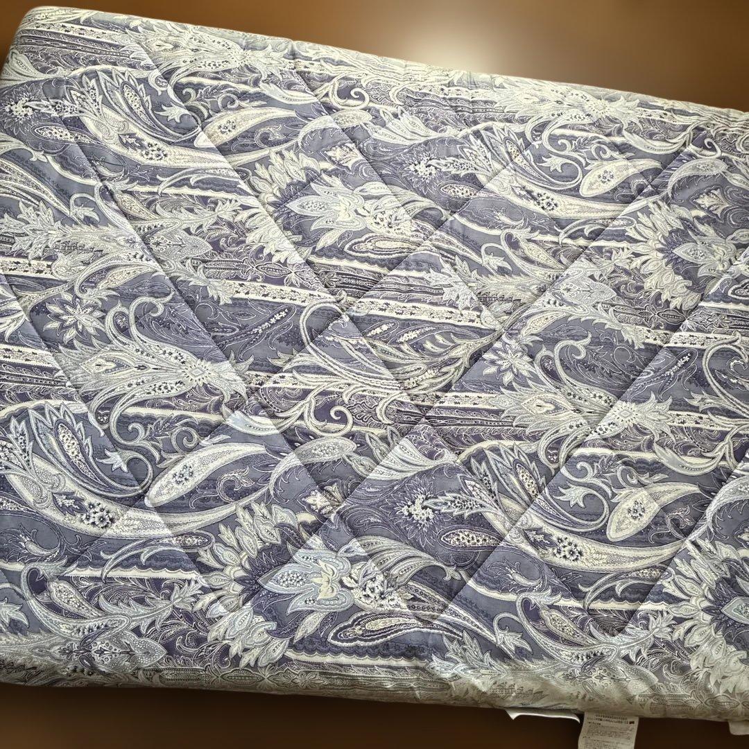 京都西川　合繊入羊毛敷布団