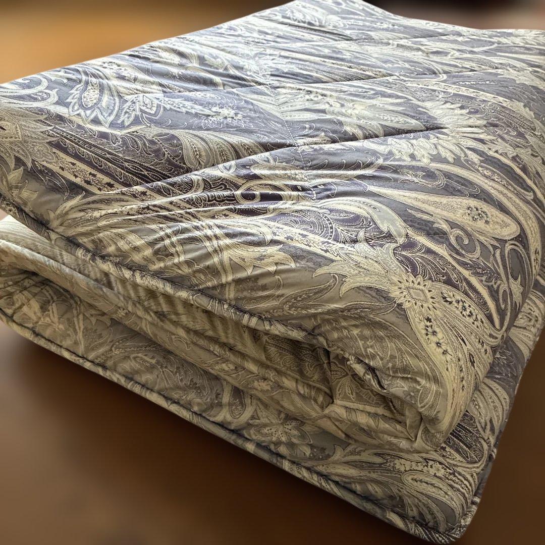 京都西川　合繊入羊毛敷布団