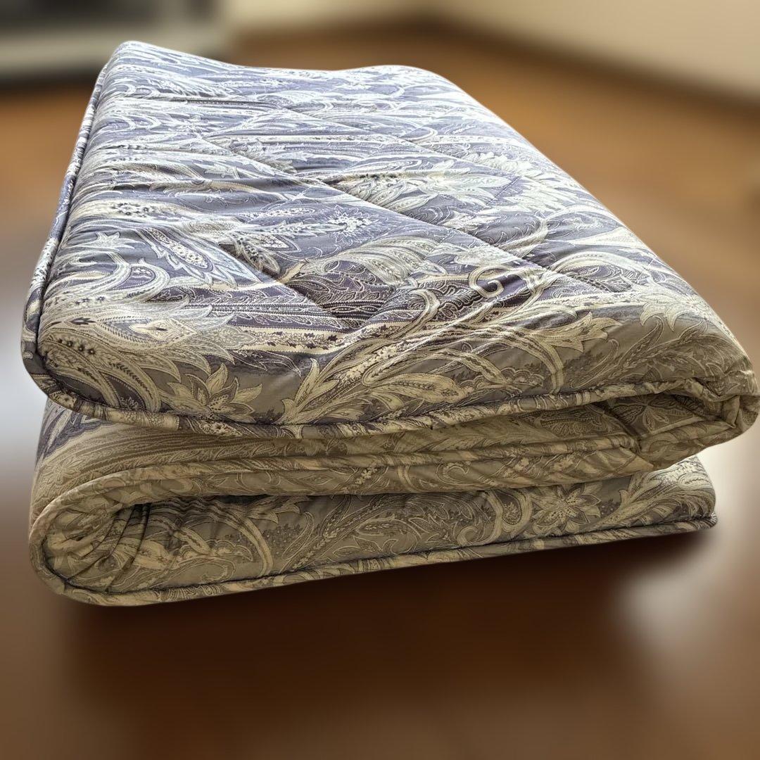 京都西川　合繊入羊毛敷布団