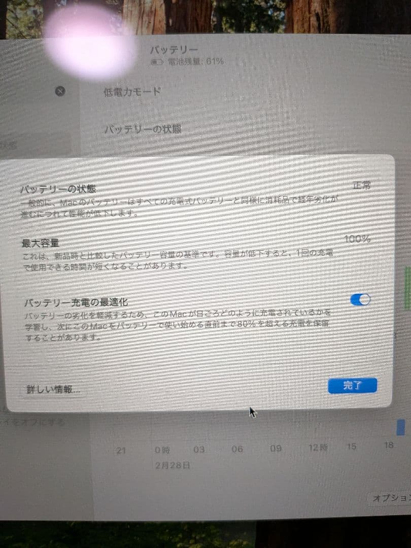 MacBook air M3 13インチ 16GB500GBバッテリー100%