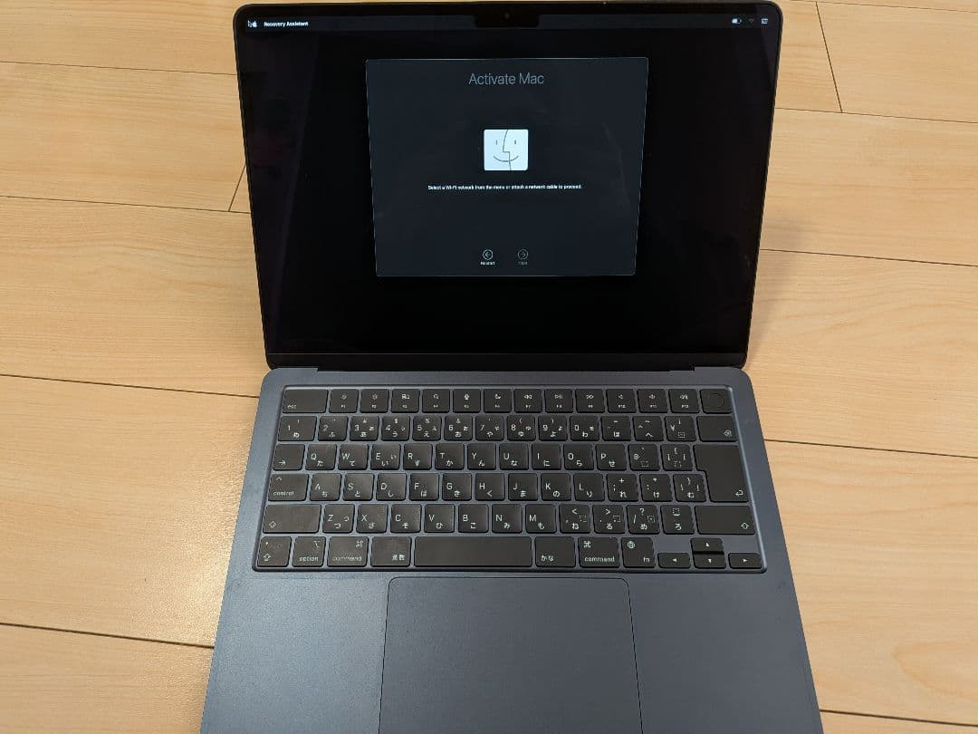 MacBook air M3 13インチ 16GB500GBバッテリー100%