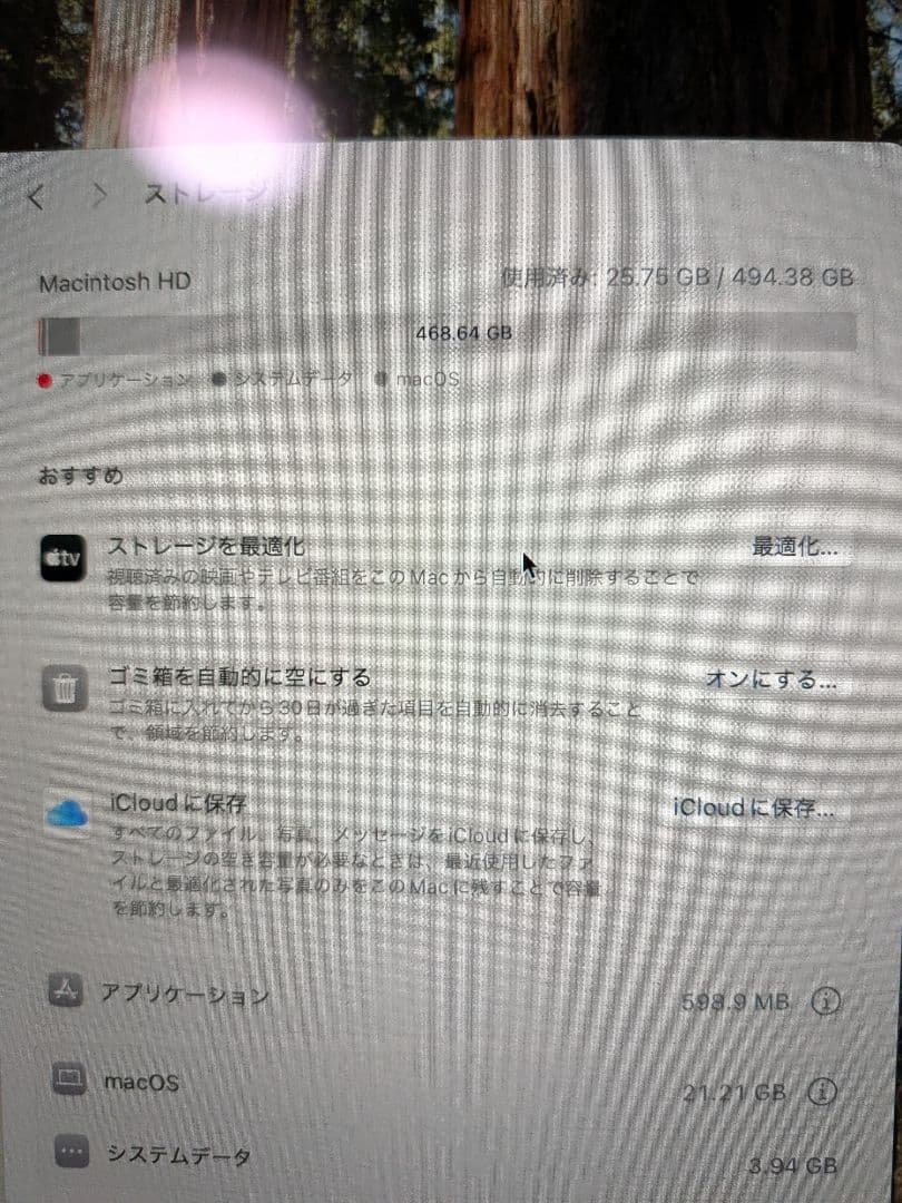 MacBook air M3 13インチ 16GB500GBバッテリー100%