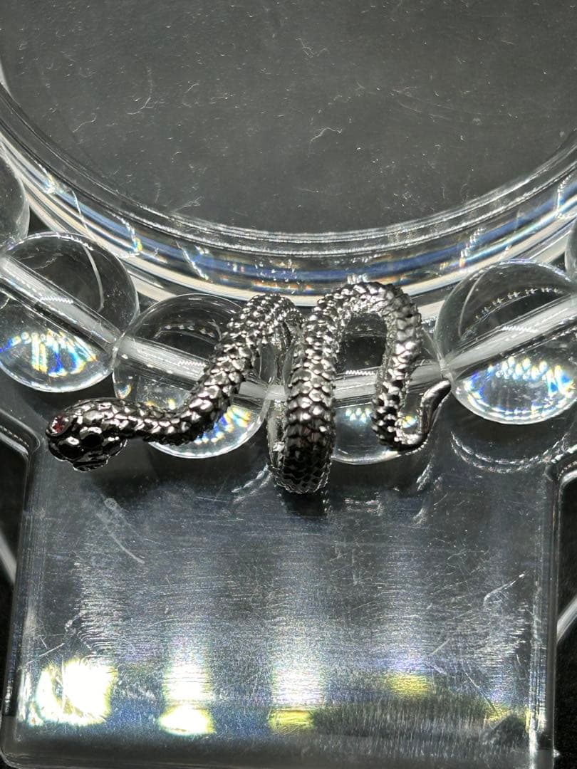 今年は60年に1度の巳年〜宇宙エネルギーを享受⭐️稀少ギペオン隕石&蛇⭐️10mm玉