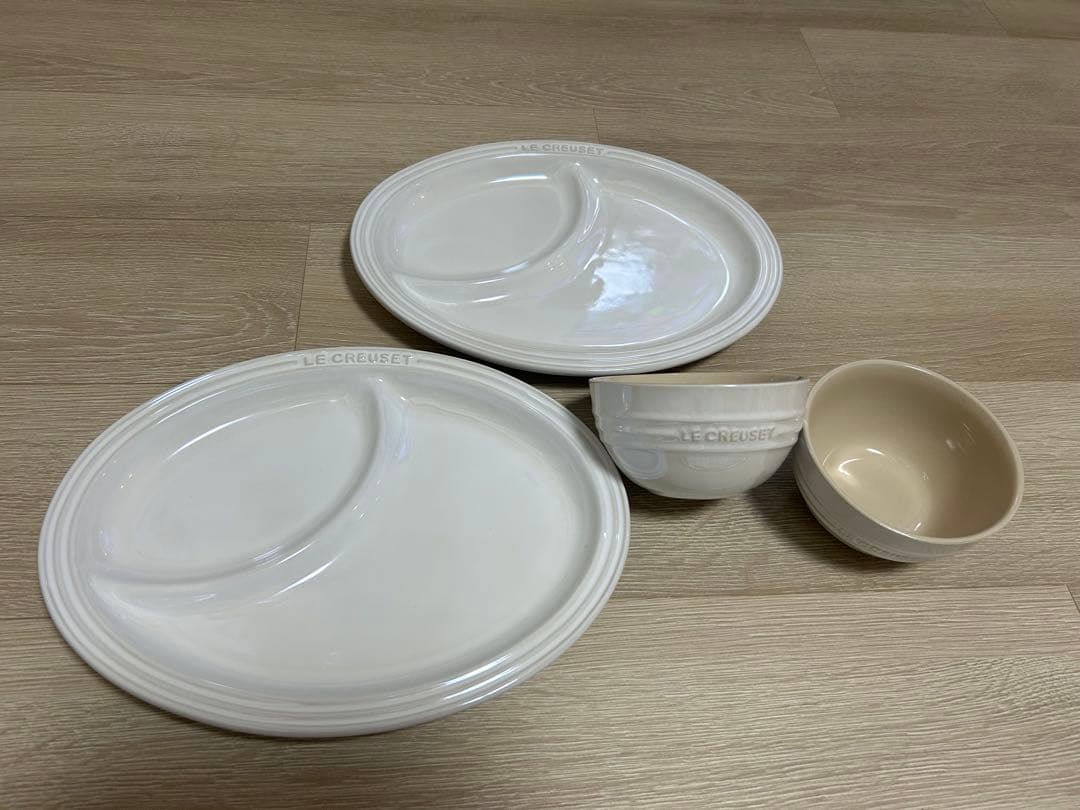 LE CREUSET マルチオーバルプレートセット
