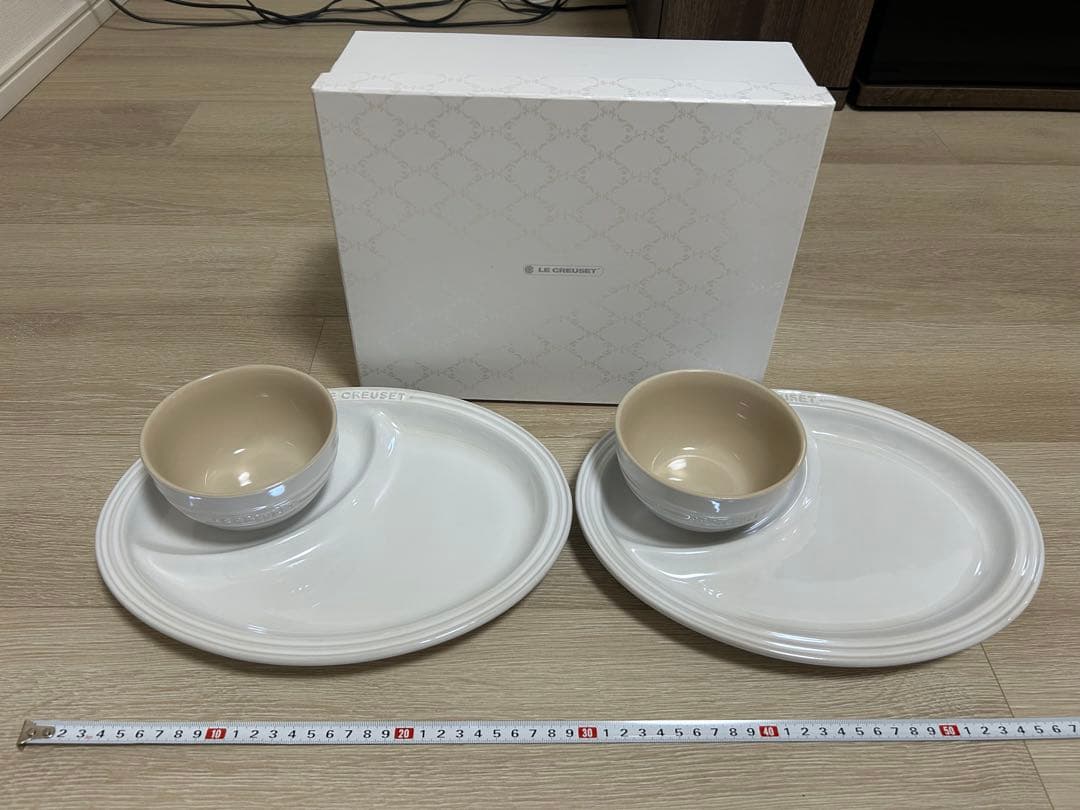 LE CREUSET マルチオーバルプレートセット